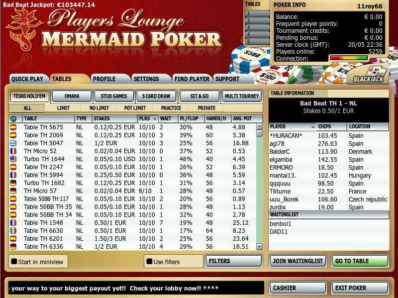 MermaidPoker