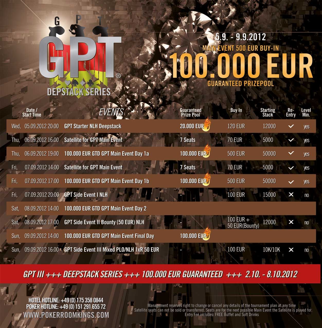 german poker tour rozvadov