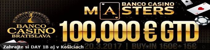 banco casino masters kosice