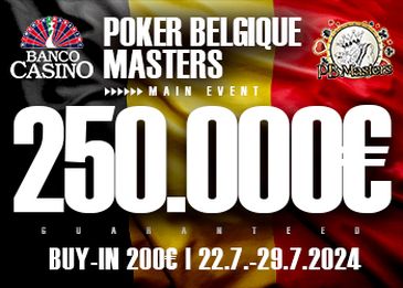 Poker Belgique Masters