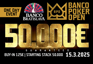 Banco Poker Open - Banco Bratislava