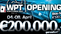 WPT Opening €200,000 GTD štartuje už budúci týždeň