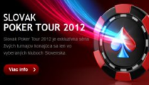 Slovak Poker Tour €7,000 GTD mieri do CCC Bratislava