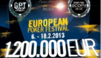 V Rozvadove European Poker Festival o garantovaný prizepool €1,200,000