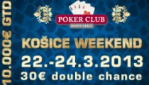 Košice Weekend €10,000 GTD je späť už tento víkend!