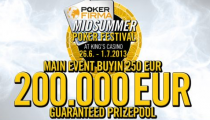 PokerFirma Midsummer Festival s main eventom o €200,000 iba za €250!