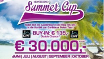 Montesino Summer Cup €30,000 GTD začína vo štvrtok