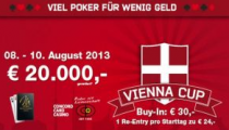 Vienna Cup €20,000 GTD: Veľa pokru za málo peňazí