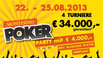 Tento týždeň Montesino Poker Party €34,000 GTD 