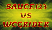 High stakes challenge: WCGRider vs. Sauce123