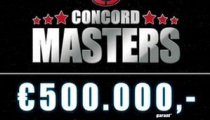 Stále je šanca uspieť na Concord Masters €500,000 GTD