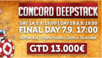 Live report CCC Deepstack €13,000 finálový deň a €5,219 pre víťaza