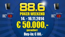 V Montesine 88.6 Poker Weekend s garanciou až €50,000