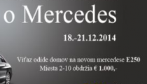 Zahrajte si tento víkend o Mercedes v Concord Card Clube