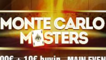 Live Report - 1B: Monte Carlo Masters s garanciou €20,000