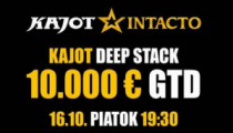 V Kajote v piatok €10,000 GTD! Aj dnes si tu môžete zahrať zaujímavý turnaj