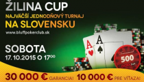 Žilina Cup €30,000 GTD už v sobotu!