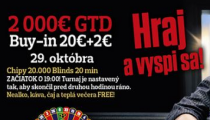 Dnes v Bancu `Hraj a vyspi sa!` Hlavným lákadlom Halloween turnaj s garanciou €5,000