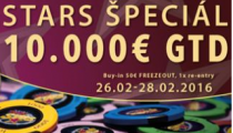 Už tento víkend v Rebuy Stars Poprad Špeciál s garanciou €10,000