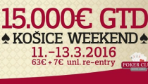 Live Report - 1A: Košice Weekend s GTD: 15.000€