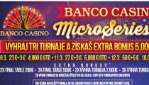 Od zajtra v Banco Casino Bratislava Micro Series 2 s celkovou garanciou 19,000€