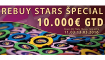 Live report - Day 1C Rebuy Stars Prievidza Špeciál €10,000 GTD