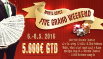 FIVE GRAND WEEKEND s OVERLAYOM takmer 2.000€!