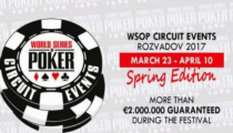 WSOPC Deepstack Open €100,000 GTD - Day 1b: Ďalších 5 Slovákov do Day 2