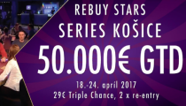 Live Stream: Rebuy Stars Series Košice €50,000 GTD