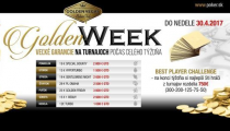 Golden Week v plnom prúde. Pripravuje sa €20,000 GTD turnaj!