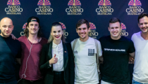 Pokrová jednotka Fedor Holz v Banco Casino Bratislava – chipleaderom 1K Highrolleru po prvom dni Erik Šeffer!