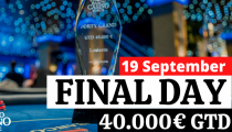 LIVE REPORT: FORTY GRAND 40.000€ GTD FINAL DAY