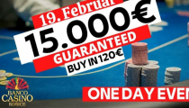 LIVE REPORT: 15K ONE DAY EVENT 15.000€ GTD