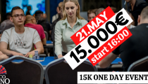  LIVE REPORT: 15K ONE DAY EVENT 15.000€ GTD