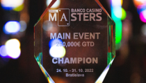 Vynikajúca účasť pokrovej komunity v Banco Casino Masters 250.000€ GTD!