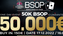 LIVE REPORT: FINAL BSOP 50K GTD