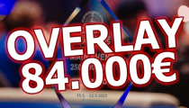 Banco Casino Masters 250k GTD: OVERLAY 84.000€ a posledná možnosť k postupu štartuje od 10:00!