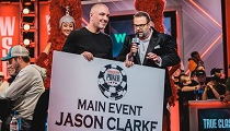 Jason Clarke šťastným výhercom 30-tich buy-inom na WSOP Main Event