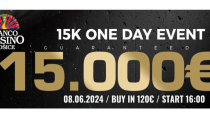 LIVE REPORT: 15K ONE DAY EVENT
