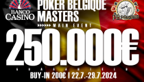 Poker Belgique Masters prinesie 250.000€ GTD a aj Warm Up Weekend 
