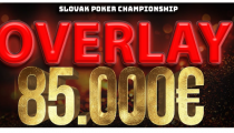 Slovak Poker Championship ME - Posledná šanca postúpiť od 10:00 a OVERLAY extrémnych 85.000€!