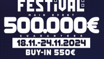 TheFestival smeruje do Banco Casino a s ním 500.000€ GTD Main Event!