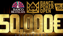 Banco Poker Open – nová séria v Banco Bratislava prinesie jednodňovú 50.000€ GTD už túto sobotu iba za 125€! 