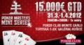 Monte Carlo Košice predstavuje Poker Masters Mini Series €15,000 GTD