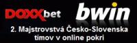 2. Majstrovstvá Česko-Slovenska tímov v online pokri: V čele starí páni....