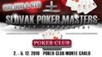 V košickom Poker Clube Monte Carlo sa uskutoční 2.-5.12.2010 SLOVAK POKER MASTERS: €100,000 GTD